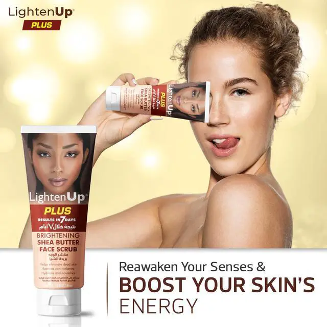 Alt view image 5 of 7 - LightenUp Brightening Face Wash - 4 fl oz / 118 ml - Face Scrub Exfoliator, Natural Shower Gel, with Coconut Oil, Papaya, Shea Butter for All Skin Types