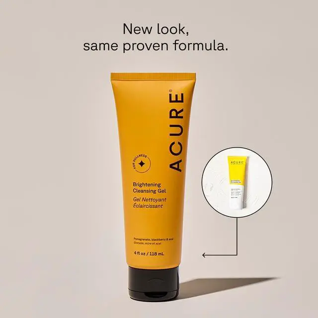 Alt view image 2 of 7 - Brightening Cleansing Gel - Vegan Facial Cleanser - 4 fl oz