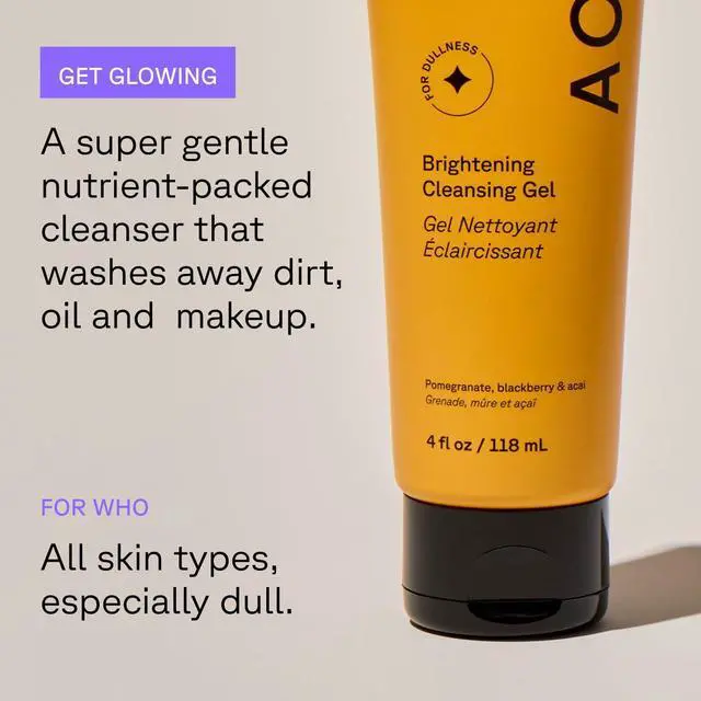 Alt view image 3 of 7 - Brightening Cleansing Gel - Vegan Facial Cleanser - 4 fl oz