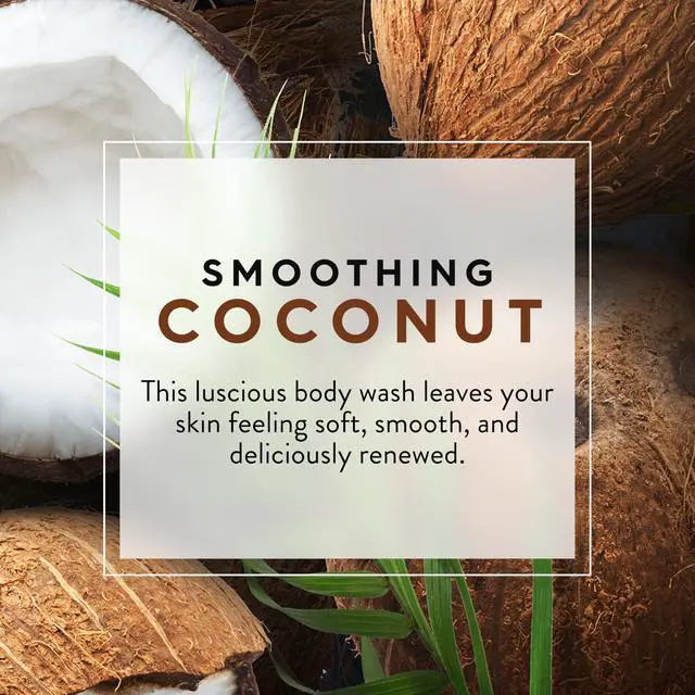 Alt view image 3 of 6 - Coconut Smoothing Body Wash, For a Gentle Feeling Clean, 30 Fluid Ounces