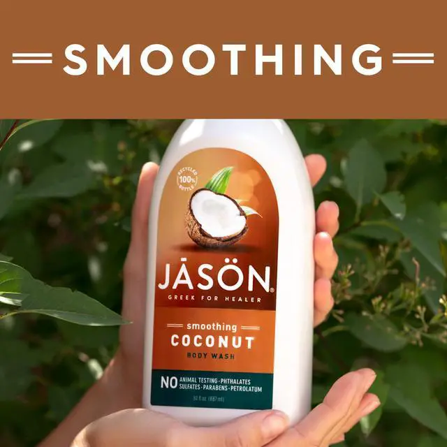 Alt view image 6 of 6 - Coconut Smoothing Body Wash, For a Gentle Feeling Clean, 30 Fluid Ounces