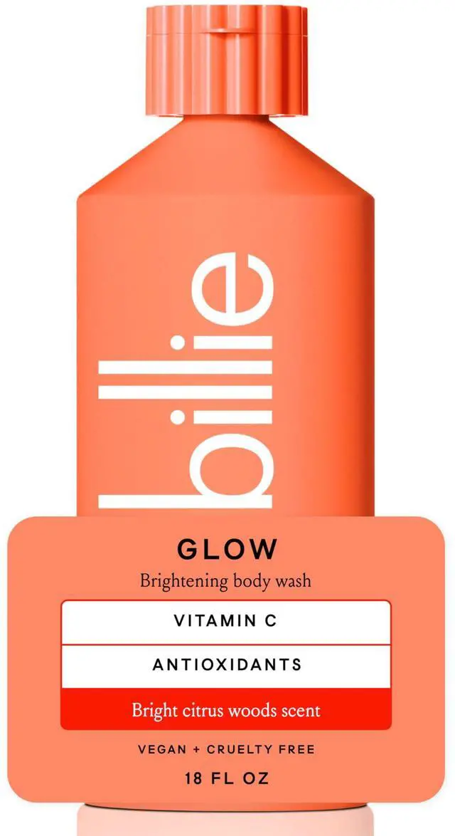 Main image of Glow Womens Body Wash, Brightening, Santal Blossom, 18 Fl Oz