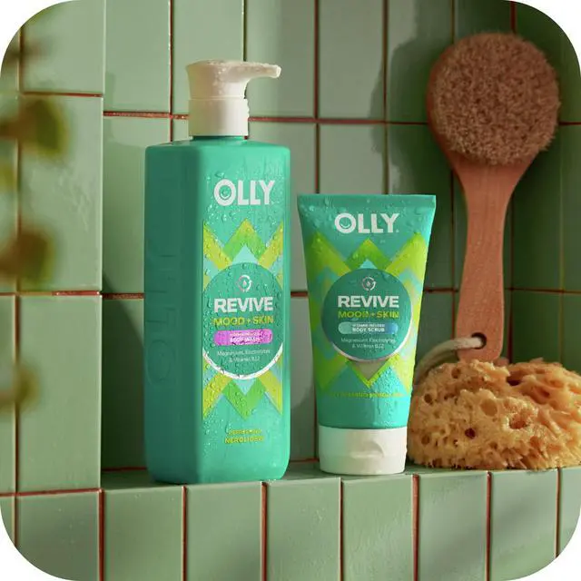 Alt view image 4 of 6 - Revive Body Wash with Magnesium, Electrolytes & Vitamin B12 Nourishing Cleanser for Skin Barrier Repair, Deep Hydration, Refreshing Nerolidew Scent, 17 oz