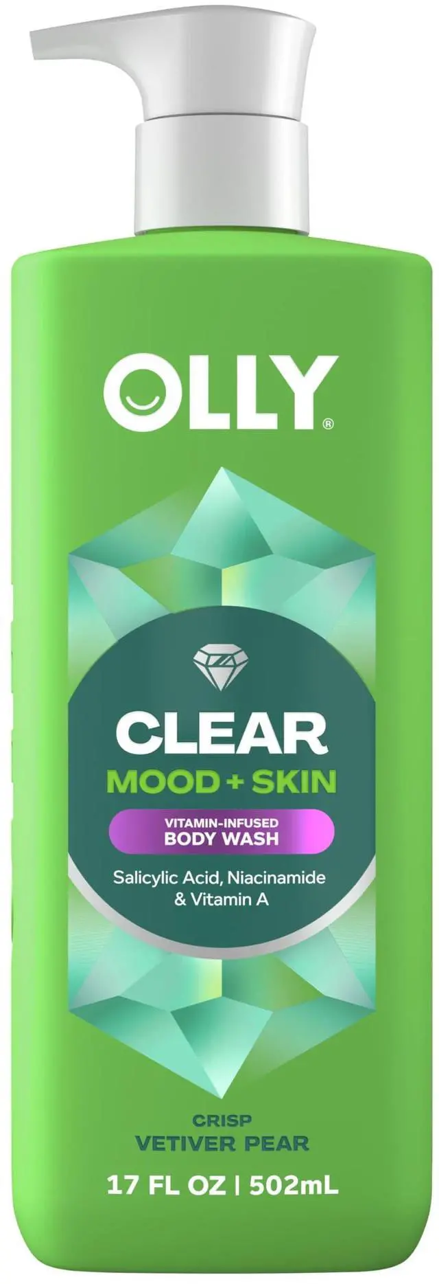 Main image of Body Wash Clear Mood + Skin with salicylic acid, niacinamide & vitamin A for smoother skin 17 Fl Oz