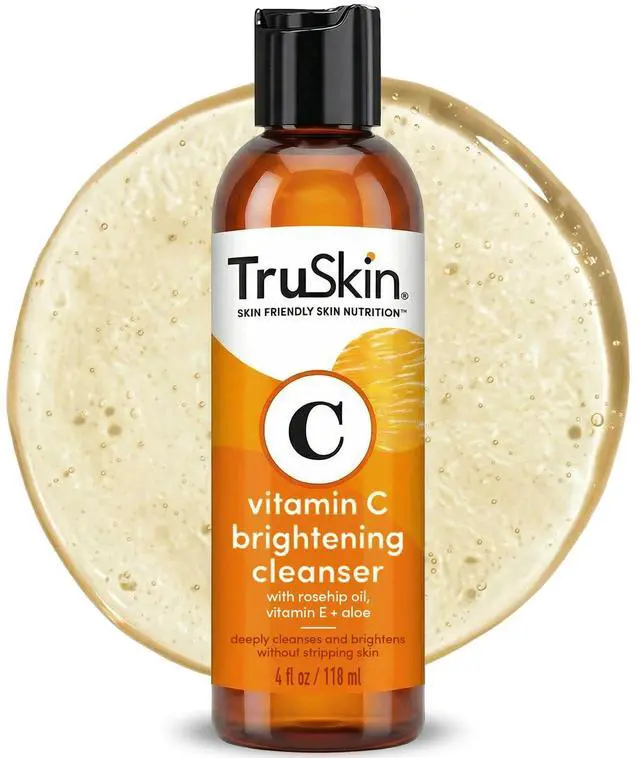 Main image of Vitamin C Brightening Face Wash with Rosehip Oil, 4 fl oz