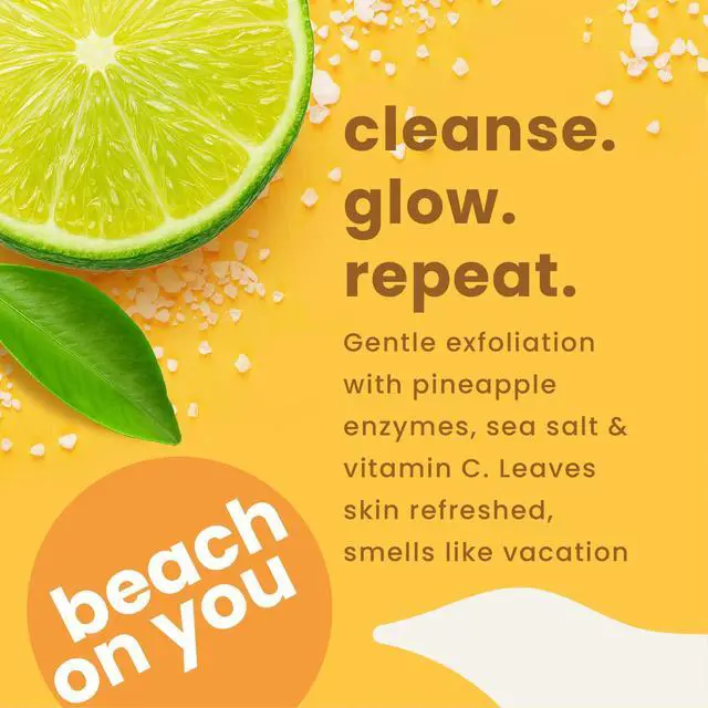Alt view image 4 of 7 - Siren's C Glow Vitamin C Enzyme Soap for Face & Body with Pineapple Enzymes, Rosehip Oil, Shea Butter & Ascorbic Acid Hydrating, Vegan, Cold Process, Sulfate-Free 5 oz