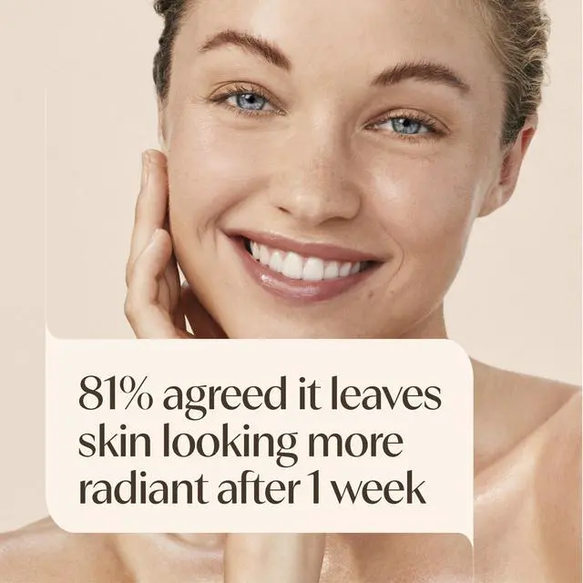 Alt view image 6 of 7 - Positively Radiant Skin Brightening Exfoliating Daily Face Wash Scrub, Gentle with Moisture-Rich Soy Extract, Helps Improve Skin Tone & Texture, Oil- & Soap-Free, Hypoallergenic, 5 Oz