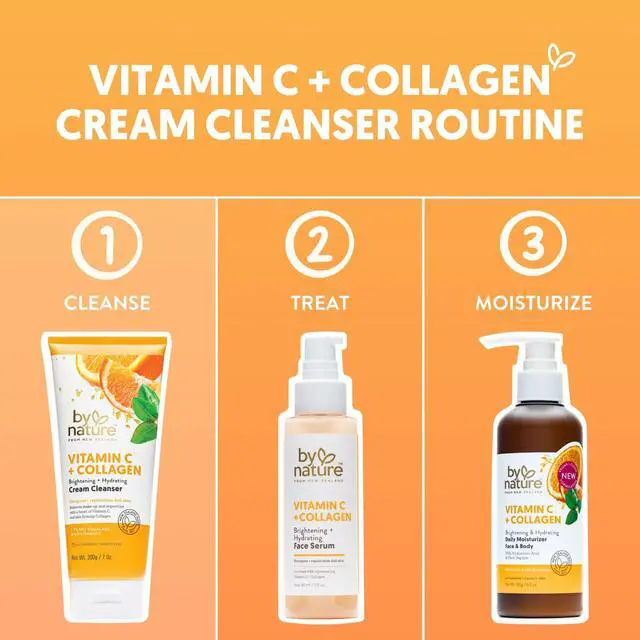 Alt view image 6 of 7 - Vitamin C + Collagen Face Cream Cleanser - 7 oz