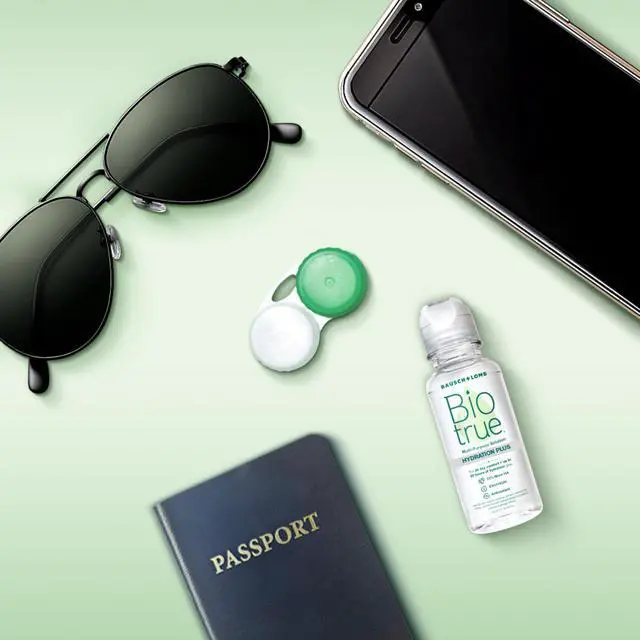 Alt view image 3 of 7 - Hydration Plus Contact Lens Solution with Lens Case, Multi-Purpose Solution for Soft Lenses, Hydrates with Hyaluronan, Cleans, Clears, and Disinfects for All-Day Comfort, 2 Fl Oz (Pack of 2)