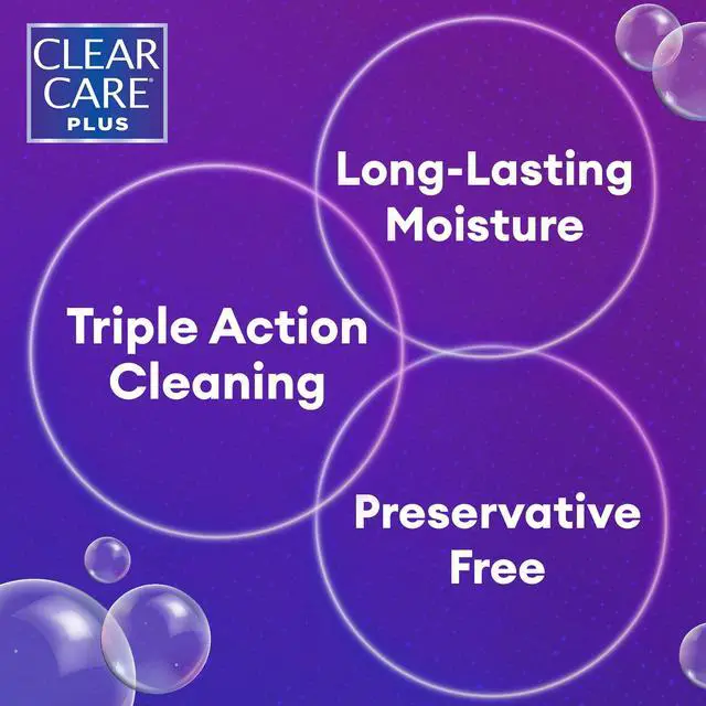 Alt view image 2 of 6 - PLUS Cleaning & Disinfecting Contact Lens Solution, 12 Fl Oz