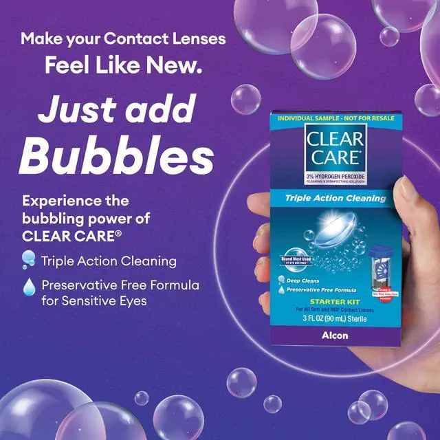 Alt view image 3 of 5 - Plus Cleaning & Disinfecting Contact Lens Solution, 3 Fl Oz