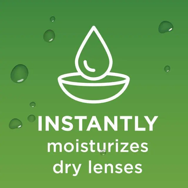 Alt view image 2 of 6 - Contacts Lubricating Eye Drops with Hyaluronate, Moisturizing & Soothing for Soft & RGP Contact Lenses, Refreshes Lenses, Hydrating & Comforting Daily Eye Care, 0.34 Fl Oz