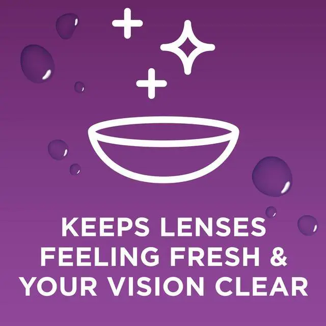 Alt view image 2 of 6 - N-Clean Contact Lens Drop, Rewetting Drops for Soft & RGP Contact Lenses, Instantly Moisturizes, Removes Lens Build-Up, Cleans Lenses and Hydrates Eyes During Wear, 0.5 Fl Oz