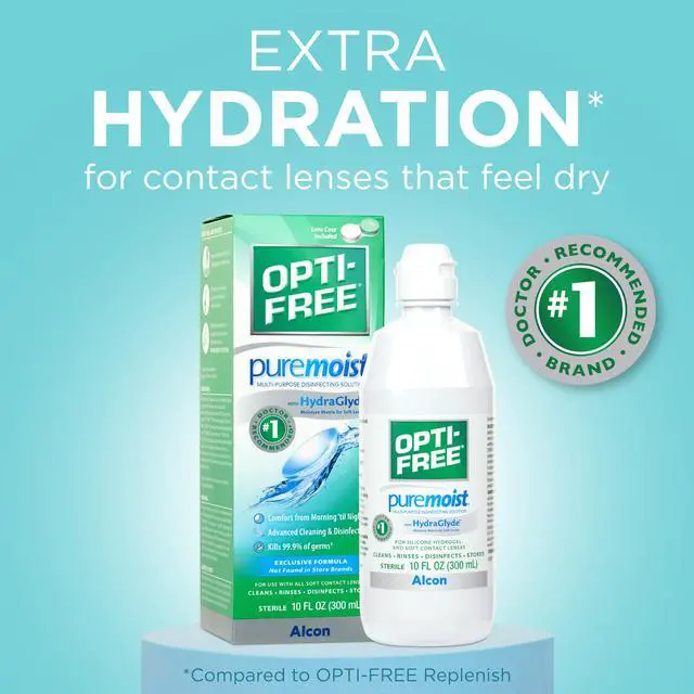 Alt view image 4 of 6 - Puremoist Contact Lens Rewetting Drops, 12 mL