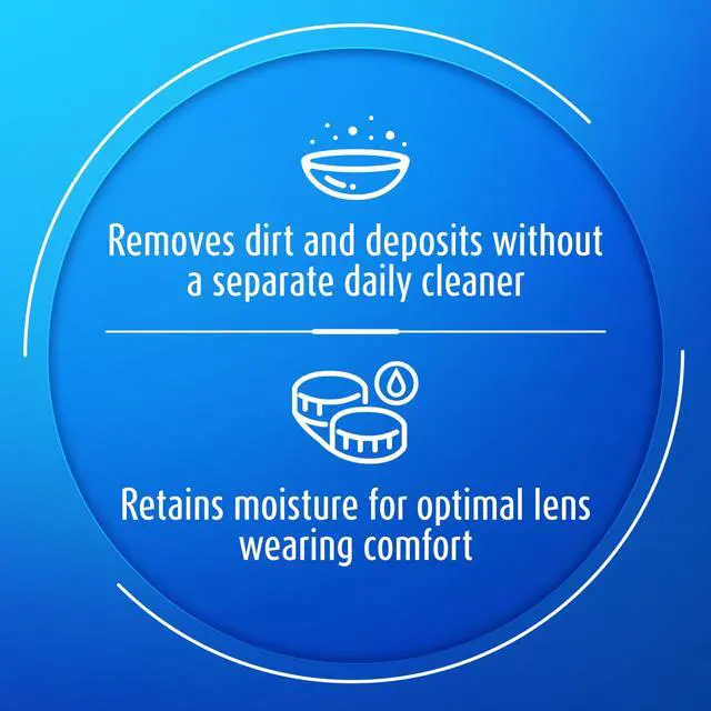 Alt view image 5 of 7 - SIMPLUS Multi-Action Solution, Cleans & Conditions Rigid Gas Permeable (RGP) Lens, Daily Protein Remover, 3.5 Fl Oz