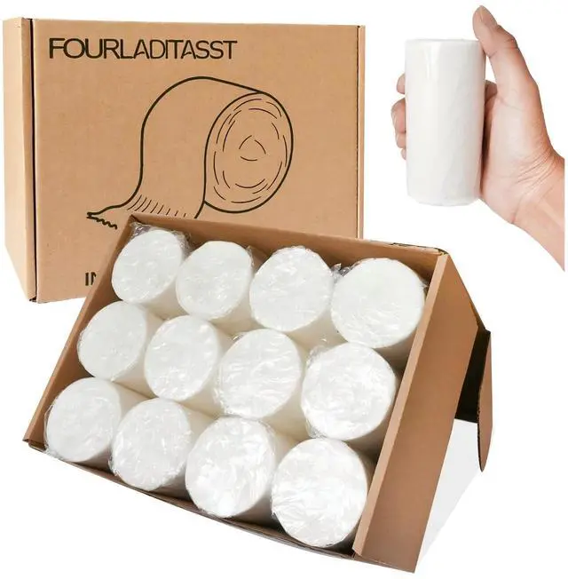 Main image of 6 Pack Camp Travel Toilet Paper,Portable 4-Ply Camping Toilet To Go Tissue