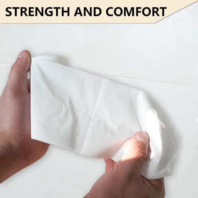 Alt view image 3 of 7 - 6 Pack Camp Travel Toilet Paper,Portable 4-Ply Camping Toilet To Go Tissue