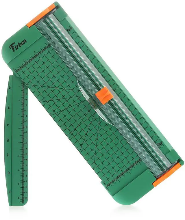 Main image of A4 Paper Cutter, 12 Inch Paper Trimmer with Extened Ruler, Green