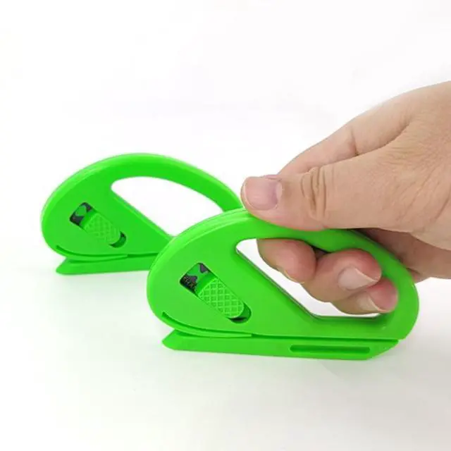 Alt view image 3 of 7 - 2-Pack Wrapping Paper Cutter With 10 Replaceable Blades, Gift Wrap Cutter Suitable for Most Wrapping Paper