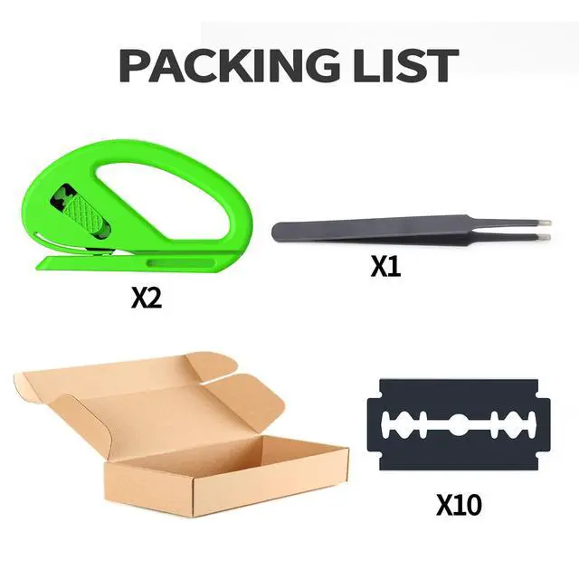 Alt view image 6 of 7 - 2-Pack Wrapping Paper Cutter With 10 Replaceable Blades, Gift Wrap Cutter Suitable for Most Wrapping Paper