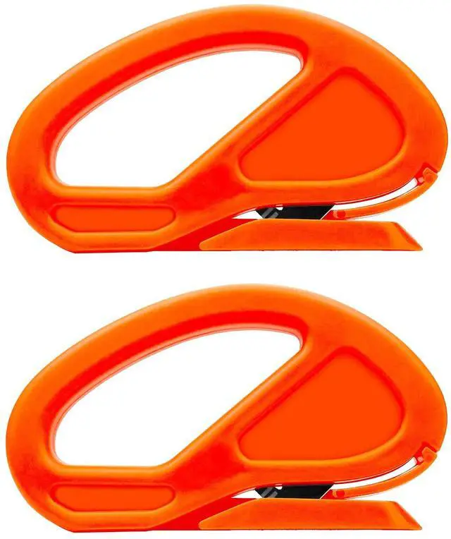 Main image of 2Pack Snitty Safety Vinyl Film Cutter Paper Carbon Fiber Cutting Tool Craft Knife Utility Knife Film Wrap Paper Cutter with Razor Blade for Window Tint, Car Wrap, Craft Making