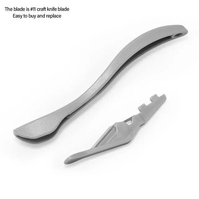 Alt view image 6 of 7 - Wrapping Paper Cutter 3PCS Gift Wrap Cutter,Concealed Blade Safety Knife with 10 Replaceable Blade for Birthday Paper Gift Wrapping Paper Roll Cutter and Christmas Wrapping Paper Cutter Tool