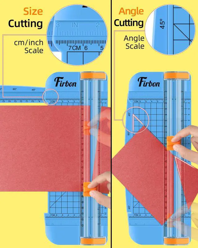 Alt view image 4 of 7 - A5 Paper Cutter, Small Straight Paper Trimmer with Side Ruler