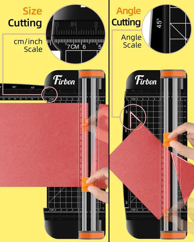 Alt view image 4 of 7 - A5 Paper Cutter, Small Straight Paper Trimmer with Side Ruler