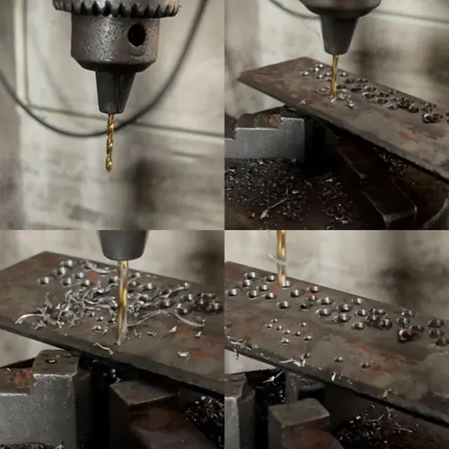 Alt view image 5 of 6 - 1/16" Mini Titanium Twist Drill Bit Set (20Pcs), HSS43 Fully Ground Micro Drill Bits for Wood, Metal,Plastic, Aluminum Alloy,Steels