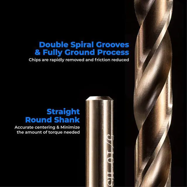 Alt view image 3 of 6 - 1/16" inch Cobalt Drill Bits, 10pcs