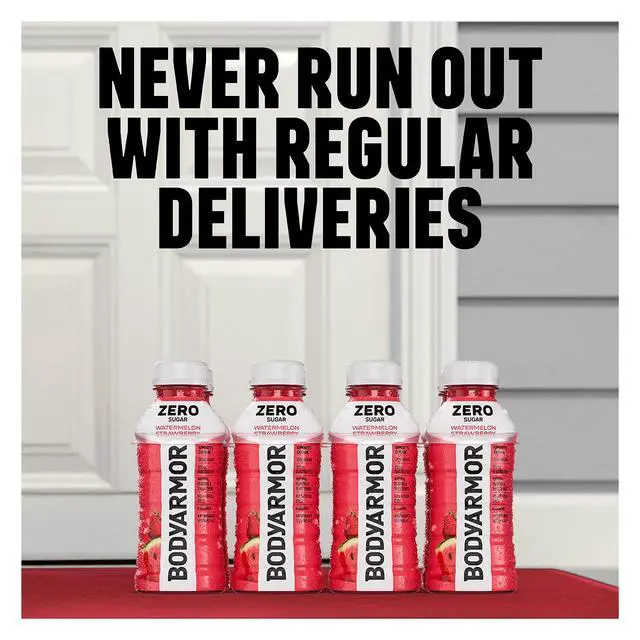 Alt view image 4 of 7 - ZERO Sugar Watermelon Strawberry Electrolyte Drink, Natural Flavors, 12 Fl Oz Bottles (8 Pack), B Vitamins & Antioxidants Sugar Free Hydration