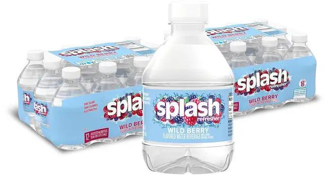 Main image of Flavored Water Bottles, Wild Berry Flavor - 24 Pack