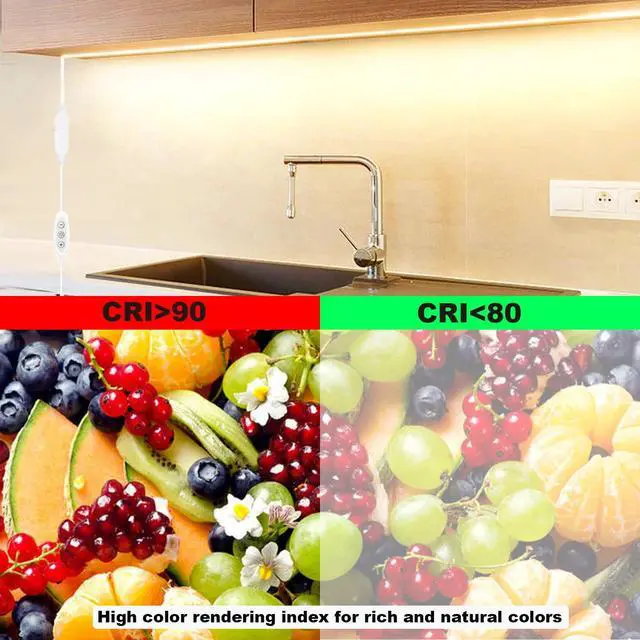 Alt view image 5 of 7 - USB Light Strip Warm White 3000K with USB Dimmer, Cuttable Flexible
