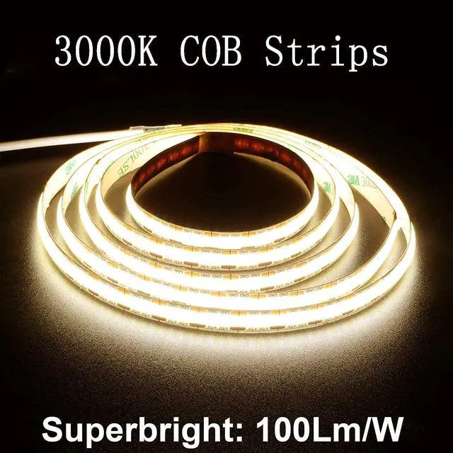 Alt view image 3 of 6 - 5V USB LED Light Strip 4.9ft, Warm White Under Cabinet Lighting