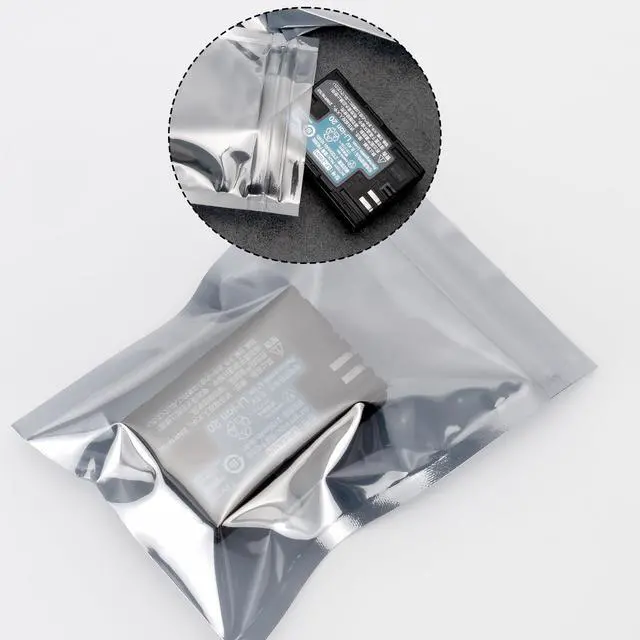 Alt view image 5 of 7 - 100pcs Resealable Anti Static Bag, 3.54x5.12 inch