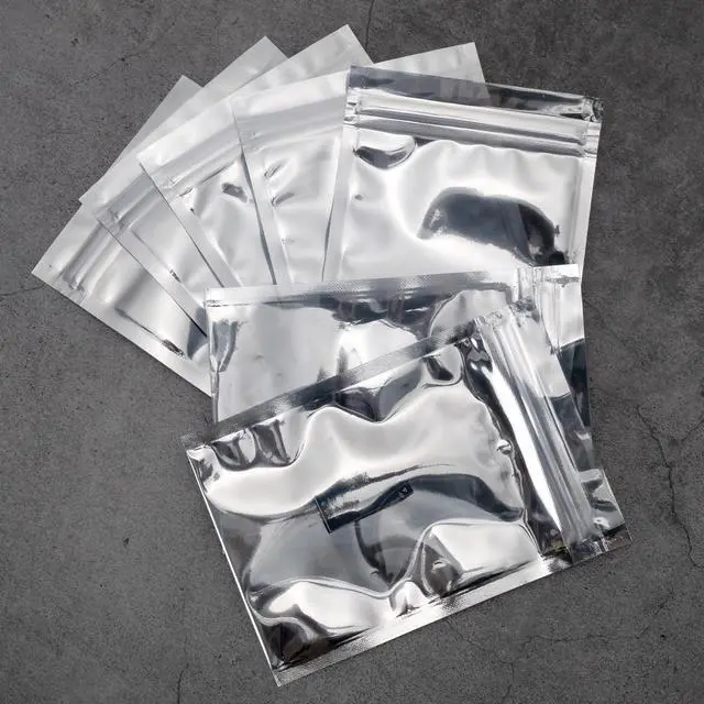 Alt view image 7 of 7 - 100pcs Resealable Anti Static Bag, 3.54x5.12 inch
