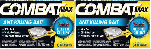 Main image of Max Ant Killing Bait Stations, Indoor and Outdoor Use, 6 Count, (Pack of 2)