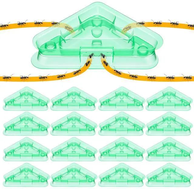 Main image of 8 Pack Ant Bait Stations Refillable, Indoor and Outdoor Use