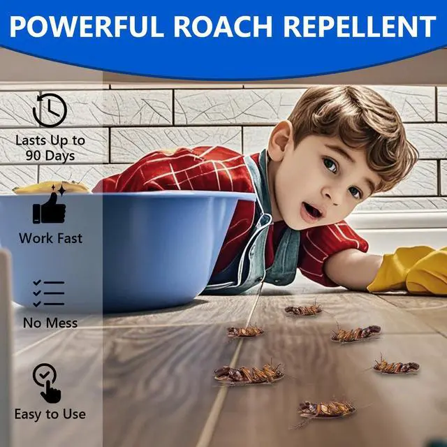 Alt view image 2 of 7 - 48Pack Roach Gel Bait,Roach Repellent for Home - Fast Acting Cockroach Killer Gel,Roach Killer Indoor Infestation Solution,Long Lasting Natural Roaches Control for Kitchen, Bathroom, Garage