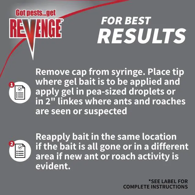 Alt view image 4 of 5 - Revenge Invisible Ant & Roach Gel Bait