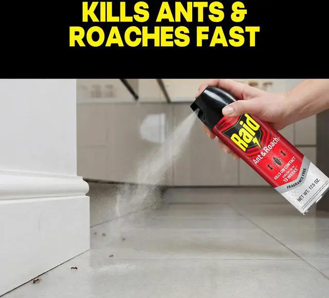 Alt view image 2 of 7 - Ant & Roach Killer 26, Fragrance Free Bug Killer for Home Use, Kills Bugs on Contact, 17.5 Oz, 2 Count