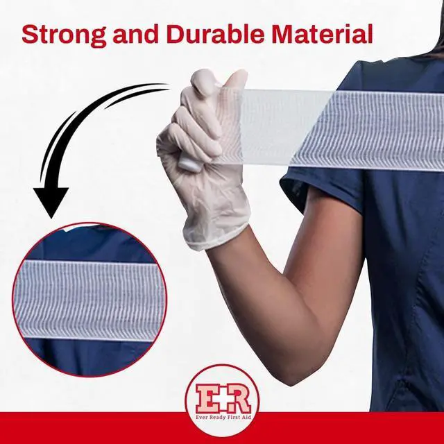 Alt view image 5 of 6 - Sterile Conforming Gauze Roll Bandage - Box of 12-4 inch