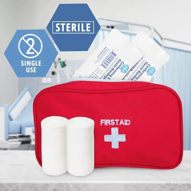 Alt view image 5 of 5 - Sterile Stretch Gauze Bandage,Latex-Free,3 in x 4.1 yd,12-Pack