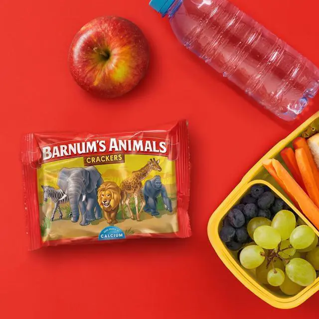 Alt view image 7 of 7 - Original Animal Crackers, Kids Snacks, 10 Snack Packs