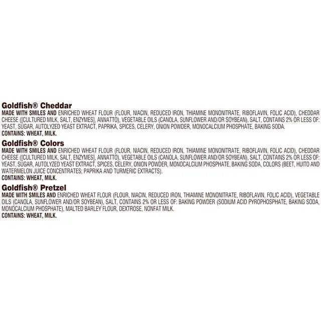 Alt view image 3 of 7 - Crackers Big Smiles Variety Pack with Cheddar, Colors, and Pretzels, Snack Packs, 30 Ct