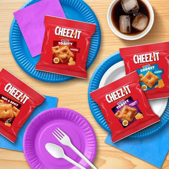 Alt view image 7 of 7 - Variety Pack Baked Snack Crackers, Lunch Snacks (20 Packs)