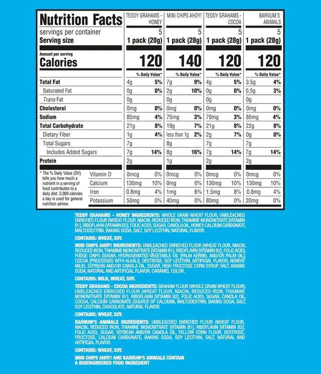 Alt view image 2 of 7 - Fun Shapes Snacks Variety Pack, 3 Flavors, 20 Snack Packs
