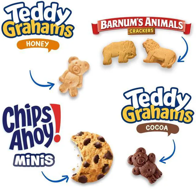 Alt view image 5 of 7 - Fun Shapes Snacks Variety Pack, 3 Flavors, 20 Snack Packs