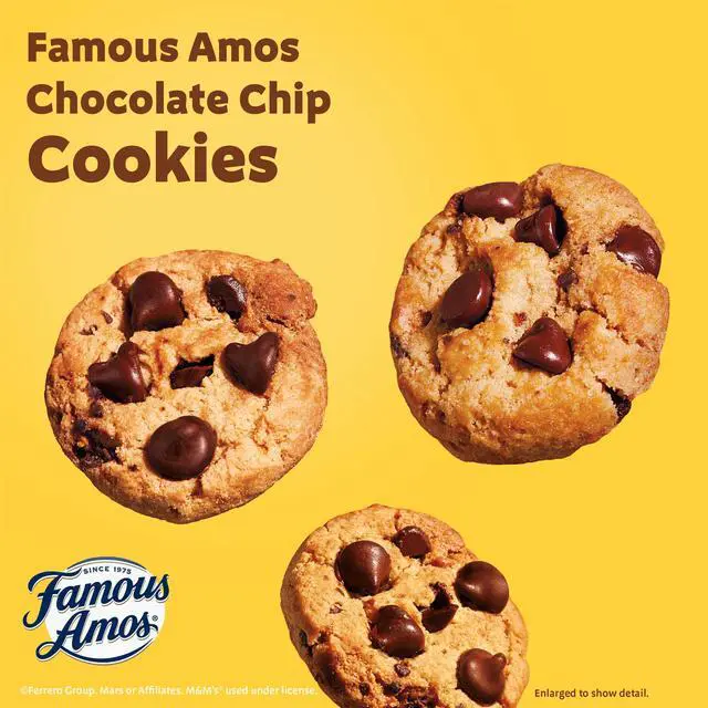 Alt view image 4 of 7 - Assorted Cookie Classics Variety Pack - Mothers Circus, Keebler Fudge Stripes & Famous Amos, 20 Pouch Box, 20 oz