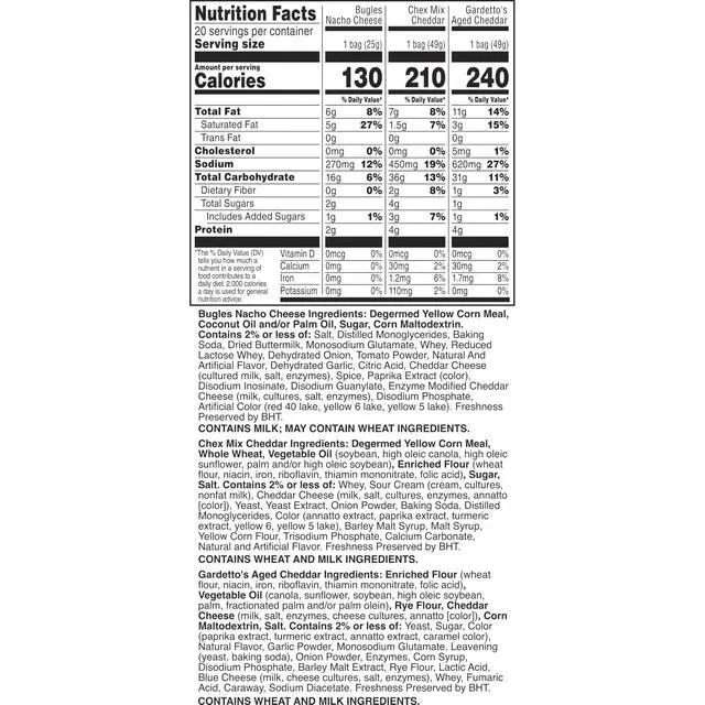 Alt view image 2 of 6 - Variety Pack Snacks, 20 ct, 28.9 oz